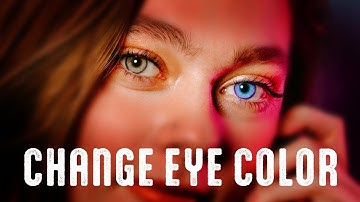 Change Eye Color in Photoshop | Beginner Tutorial