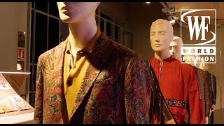 Etro Презентация Мужской Коллекции - Видео от World Fashion Channel