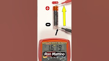 What is Negative Voltage? #electronics #diy #voltage #engineering #battery #multimeter #repair
