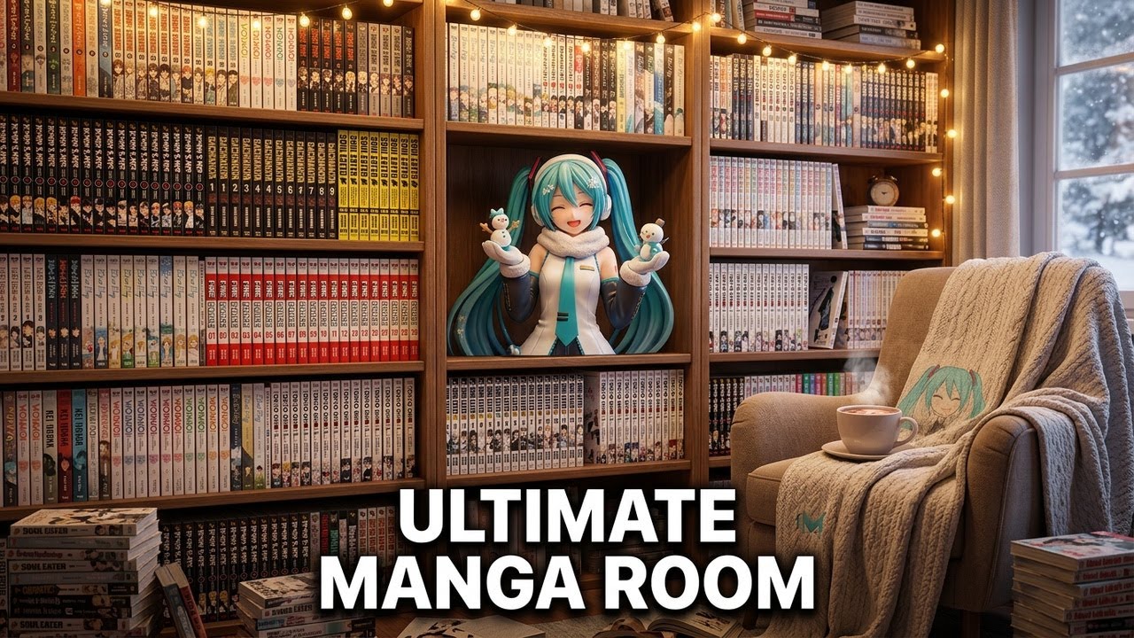 🎧ྀི⋆.✮winter vlog of an introvert teen ☁️ manga shopping, miku, room reorganizing, day in my life