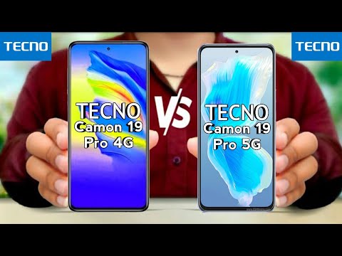 Tecno Camon 19 Pro 4G vs Tecno Camon 19 Pro 5G