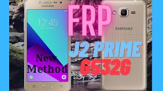 Samsung Galaxy J2 prime(G532g) google account bypass android 6