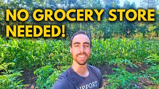 How I Grow ALL My Own Food! Full Homestead Tour 🥕🐔
