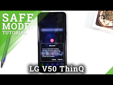 LG V50 ThinQ में सुरक्षित मोड - तृतीय-पक्ष ऐप्स समस्याओं का निदान करें