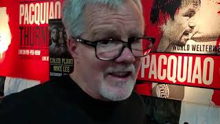Interview with Freddie Roach