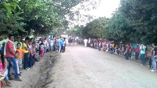 Carreras de caballos en Pileta, Corozal.