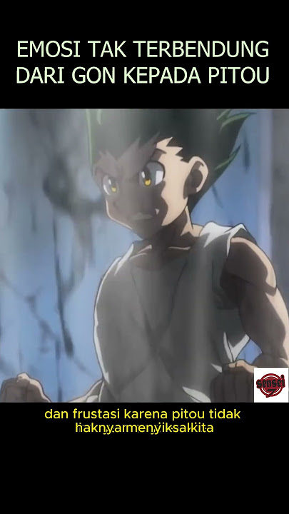 BALAS DENDAM GON KEPADA PITOU AKIBAT KEMATIAN KITE #hxh #hunterxhunter #gon #pitou #anime