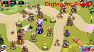 Digfender - Gameplay Tower DefensePart#2 Android IOS screenshot 1