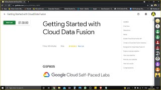Getting Started with Cloud Data Fusion | GSP805 | Qwiklabs