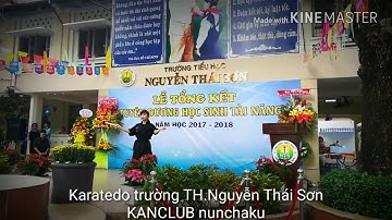 [Nunchaku] BIỂU DIỄN TRƯỜNG TIỂU HỌC NGUYỄN THÁI SƠN QUẬN 3
