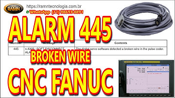 ALARM 445 no CNC FANUC