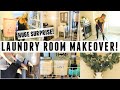 EXTREME LAUNDRY ROOM MAKEOVER / FARMHOUSE STYLE / ORGANIZATION MOTIVATION 2020