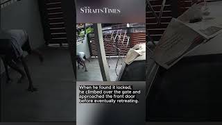 Neighbour Caught On Cctv Attempting To Enter Womans Home