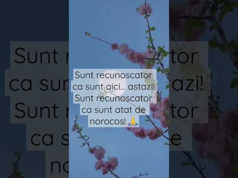 Recunoscator 🙏 #afirmatiipozitive