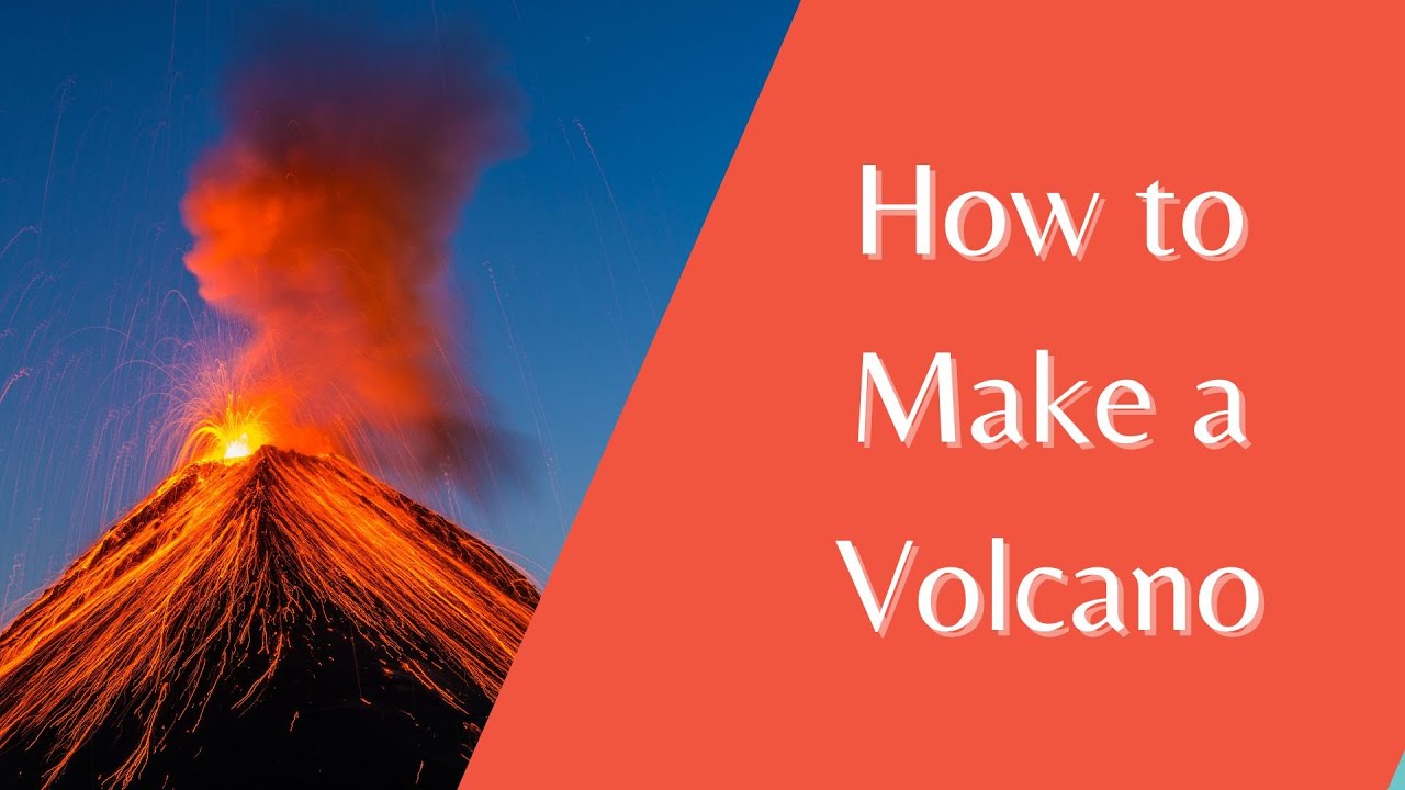 How to Make a Volcano - A Fun Experiment - KS3 Science Revision (Years ...
