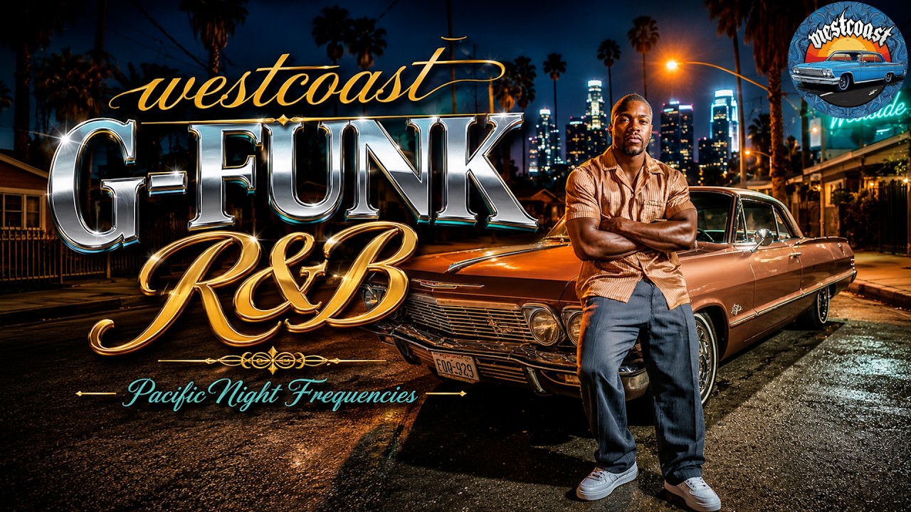 🌴🌆 West Coast G-Funk R&B Vibes 🌅 Pacific Night Frequencies