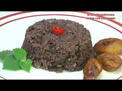 Arroz con Calamares - Squid Rice - Cuban/Puerto Rican