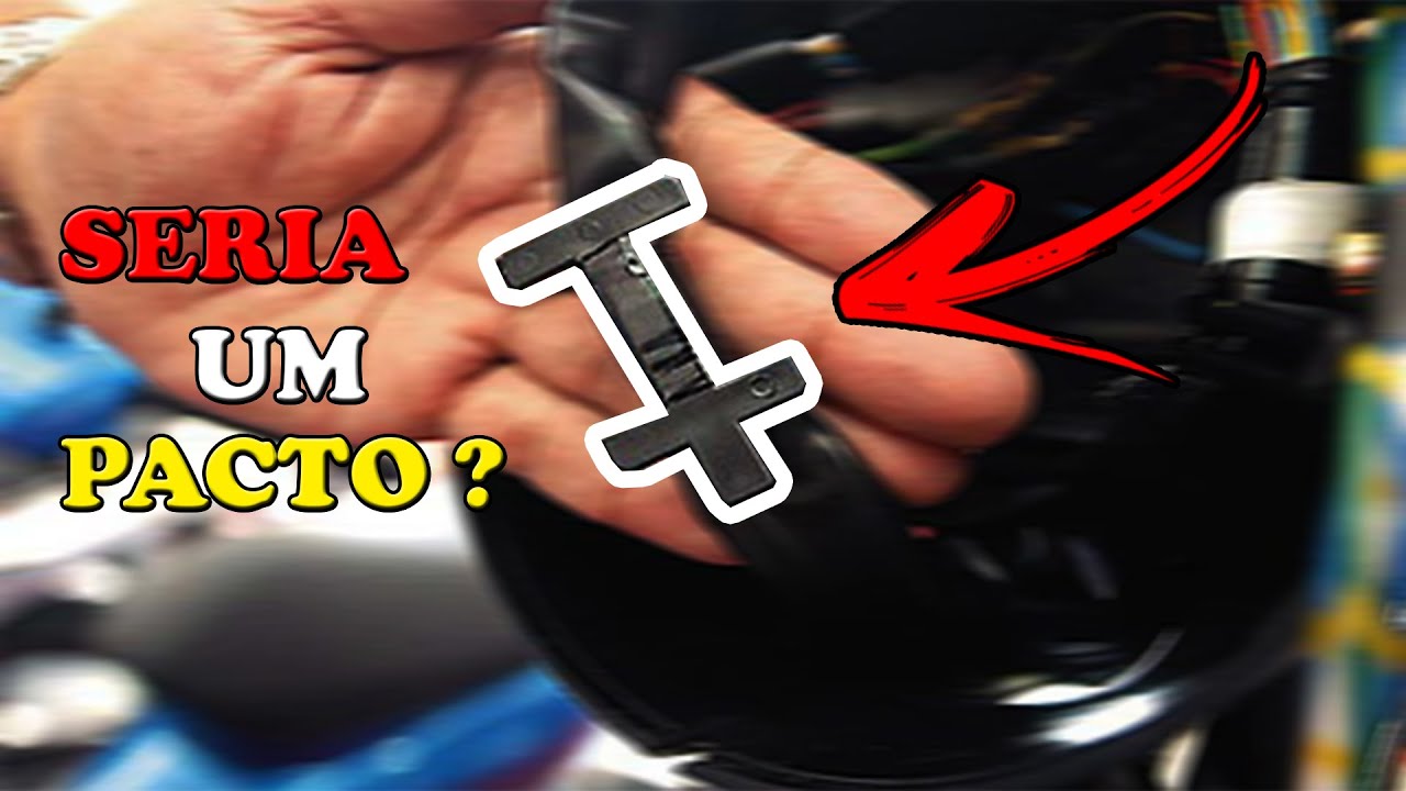 A Cruz de Ponta Cabeça Na Titan 150