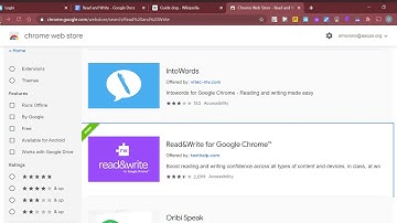 How to download the Read & write, PDF reader and Screenshot reader extensions on Google Chrome