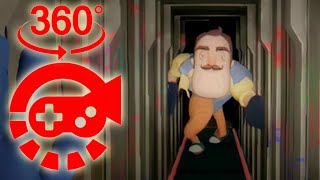 360° VR - Theodore Peterson (Hello Neighbor) as Huggy Wuggy | Poppy Playtime - Chapter 1 | 8K, HDR