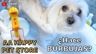 🐶🫧¿FUNCIONA? Maquina de Burbujas, Demostracion, AA HAPPY PET STORE I LORENTIX by Lorentix Channel 523 views 2 months ago 2 minutes, 36 seconds