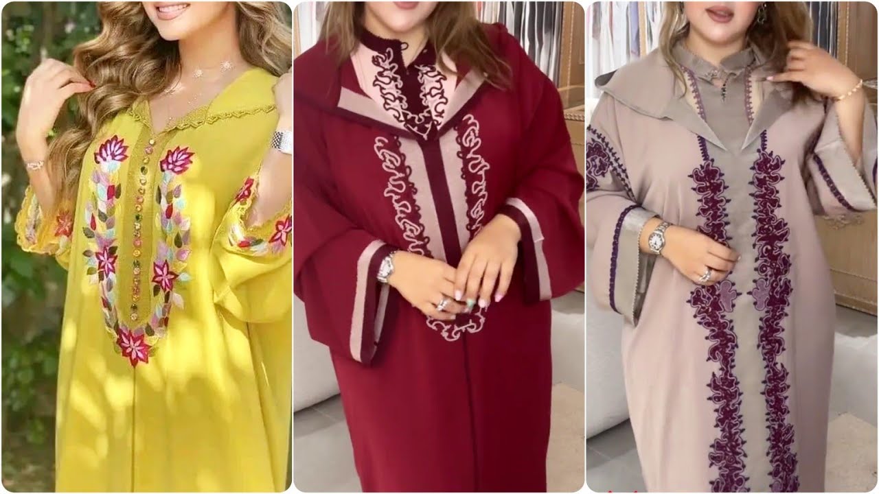 جديد الراندة فالجلابة المغربية للحضور والأعياد بآخر ماكين فزواق المعلم و الطرز 🤩 تشكيلة فخمة بإمتياز