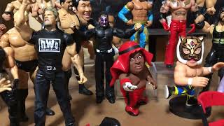 WWF アクションフィギュア　プロレス ワールド フィニッシングムーブ プロレスフィギュア全員集合！ - YouTube
