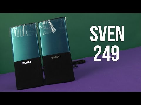 Распаковка Sven 249
