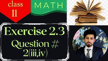 11th class math  Exercise 2.3 || First year Math Chapter 2 | Question#5 | Sets, Functions And Groups