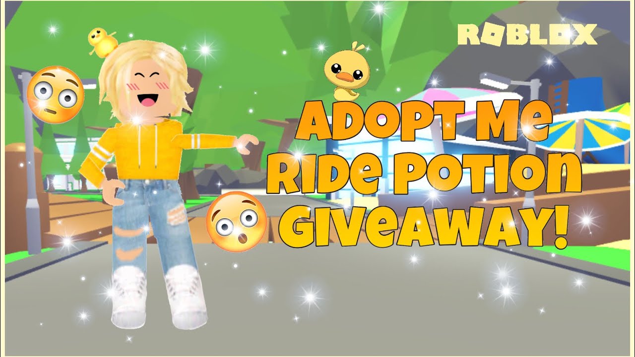 Adopt Me Ride Potion Giveaway! | CLOSED - YouTube