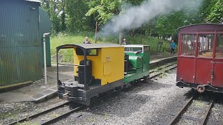 Diesel Gala with a Hint of Steam  LBNGR Leighton Buzzard Narrow Gauge Preserved Railway  Buzzrail