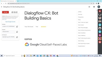 Dialogflow CX: Bot Building Basics #gcp #googlecloudplatform #arcade #qwiklabs