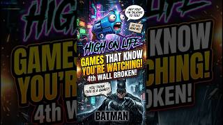 These Games BREAK the 4th Wall #viral #shorts