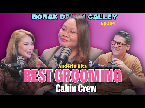 Pernah Digelar 'Best Grooming Cabin Crew' l Borak Dalam Galley EP 204 feat Andrea Rita