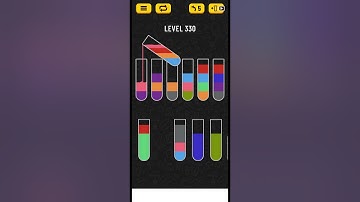 water sort game level 330