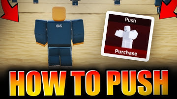How To Push In Shrimp Game | Roblox