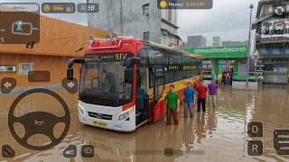 Coach Bus Simulator Vietnam - Can This Bus Survive a Massive Flood Where Every Road Is Underwater? screenshot 4