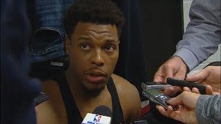 Kyle Lowry Postgame Interview / Raptors vs Celtics / Nov 12
