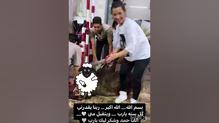 دي النتيجه لما بنت تدبح ذبيحه خروف #shorts 🥰🤣