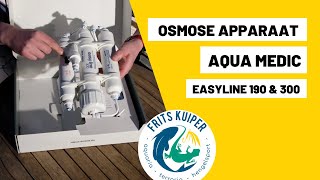 Osmose apparaat aansluiten Aqua Medic easyline 190 en 300