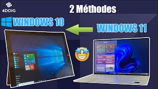 Comment déinstaller Windows 11 et revenir à Windows 10 ? 【2 Méthodes】