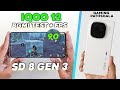 Iqoo 12  90 fps  pubg test with fps meter  heating gyro  battery drainsd 8 gen 3