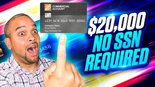 $20,000 No SSN Required HOME DEPOT Business Credit Card | NO PG