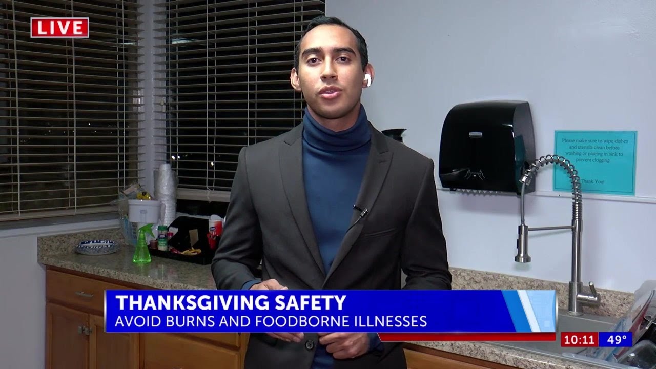 Looking out for burns and foodborne illnesses during Thanksgiving