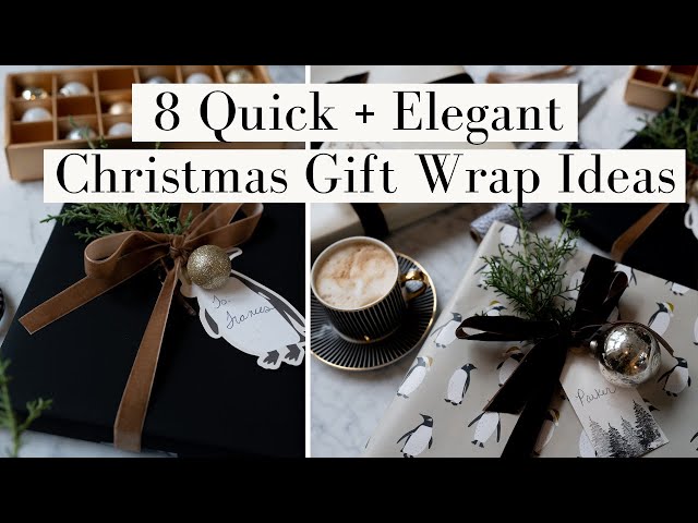 52 Easy Gift Wrapping Ideas for Christmas — How to Wrap a Gift