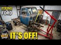 Finally Lifting The Cab Off My 1953 F100!