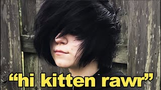 the cringiest Emo Kid on the Planet...
