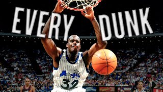 Every Shaquille O'Neal's Playoff Dunk with the Orlando Magic