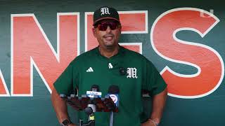 JD Arteaga | NCAA Selection Show Press Conference | 5.25.26
Head coach JD Arteaga spoke to the media Monday afternoon after the NCAA Division I Baseball selection show, where the Miami Hurricanes will travel to Gainesville for the NCAA Gainesville Regional. JD Arteaga | NCAA Selection Show Press Conference | 5.25.26