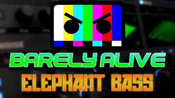 Barely Alive - Elephant bass | Serum Tutorial [FREE PRESET]